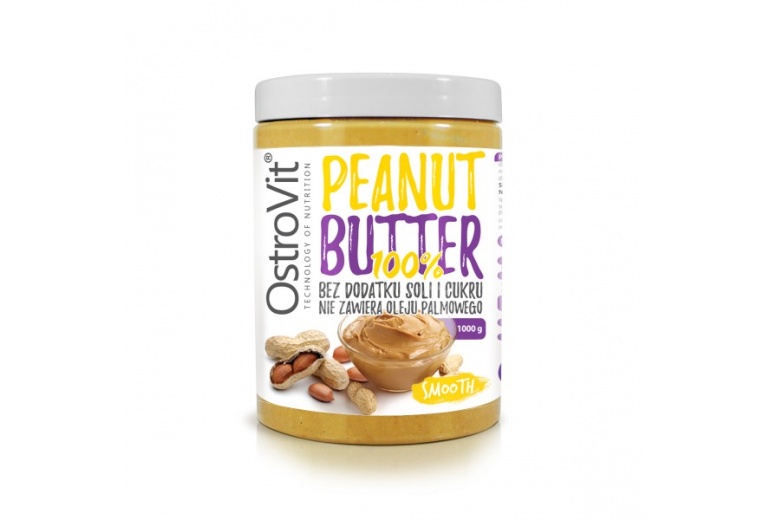 100% Peanut Butter 1000g NutVit s kousky