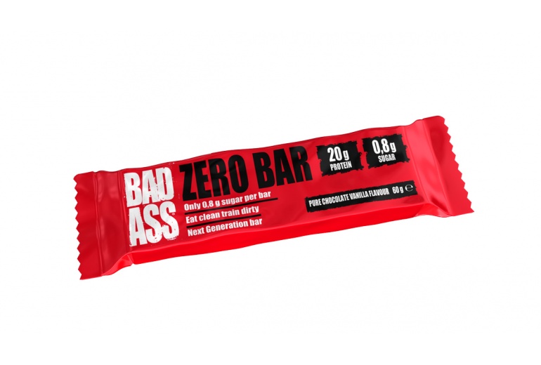 Bad Ass Zero bar 60g vanilla