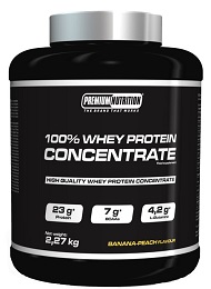 Fitness Authority 100% Whey Protein Concentrate 2270 g jahoda