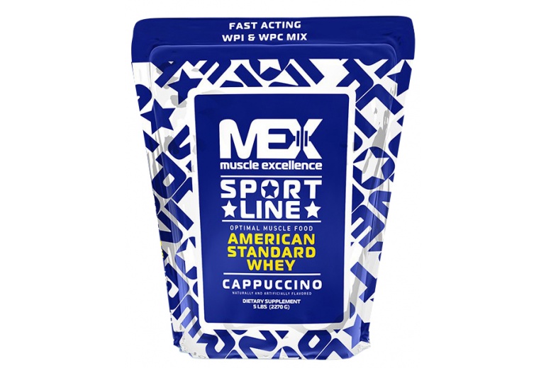 MEX Nutrition American Standard Whey Protein 2200 g jahoda