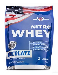 MEX Nutrition Nitro Whey 2270g čokoláda