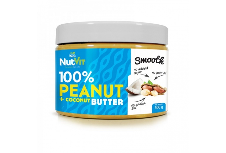 Peanut Butter + Coconut 500g NutVit