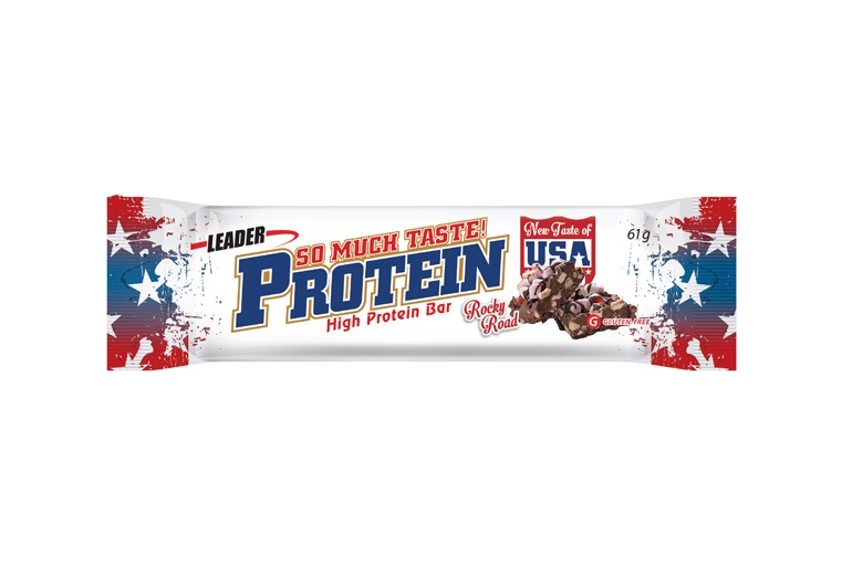 So Much Taste Protein BAR 24x61g Leader Nutrition bílá čokoláda-cookies