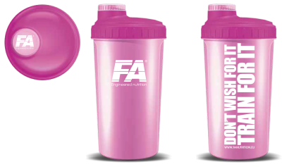 Fitness Authority Shaker 700 ml růžový