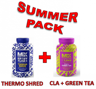 MEX Nutrition Thermo Shred 180 kapslí + CLA plus GREEN TEA 90 kapslí