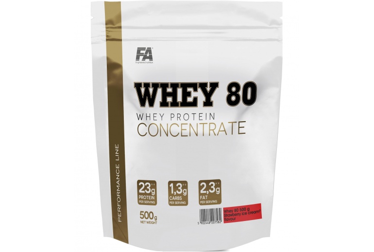 Whey Protein 80 500g Fitness Authority čokoláda