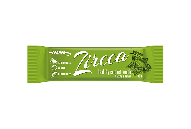Zircca Cricket HEALTHY BAR 30g Leader Nutrition Matcha&amp;amp
